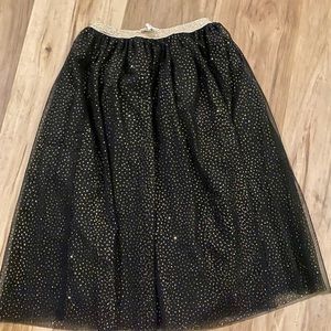 Black tulle sparkle skirt - Cat & Jack (Target)